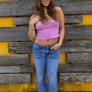 Adorable baby pink Brandy Melville cami tank!